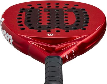 Падель ракетка Wilson Bela Elite V2.5, карбон/EVA, 365 г, червона