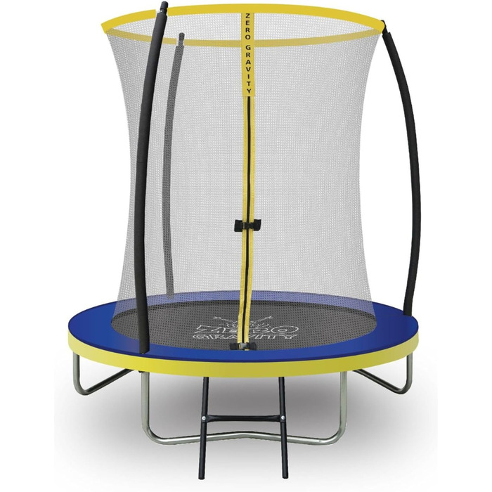 Трамплін для саду Zero Gravity Ø 183-427 см - TÜV сертифікований, з драбиною, стійкий до вітру, відеоінструкція