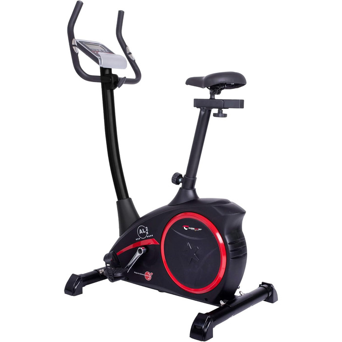 Велотренажер Christopeit Sport AL 2 Black Edition, 24 рівні, магнітна система 9 кг, LCD-дисплей, до 150 кг