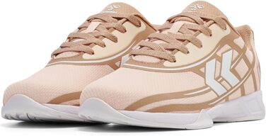 Жіноче спортивне взуття Hummel Root Elite для гандболу, білого кольору (44.5 EU, Рожевий)