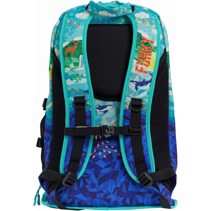 Дитячий плавальний рюкзак Funkita Elite Squad 36 л Wilderness – водонепроникний, спортивний