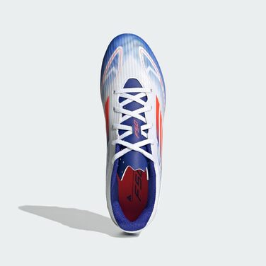 Бутси для футболу Adidas F50 Club Unisex, 44 2/3 EU, Cloud White/Solar Red/Lucid Blue