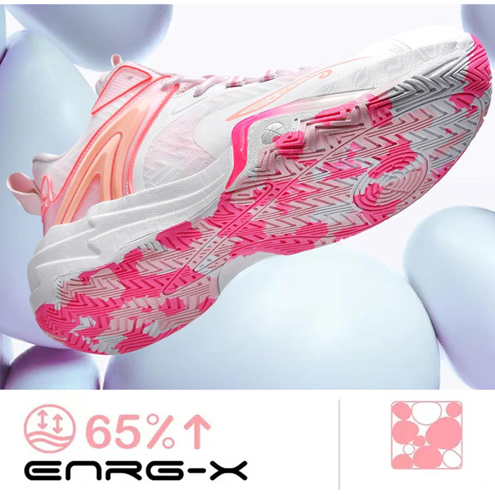 Жіночі баскетбольні кросівки, модні хай-топ спортивні снікерси, легкі волейбольні кросівки для ходьби, бігу, занять спортом на відкритому повітрі, рожеві, 41 EU