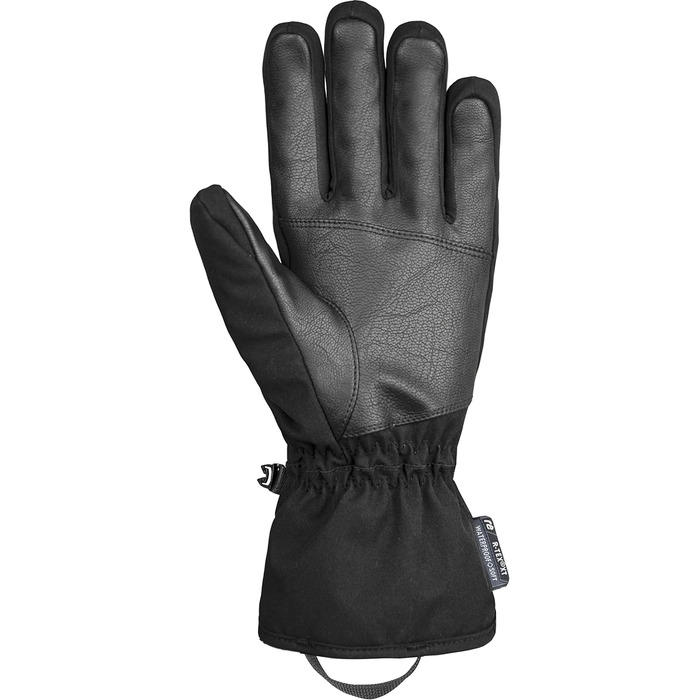 Чоловічі лижні рукавички Reusch Primus R-Tex XT, водонепроникна мембрана, теплі зимові софтшелові рукавички для снігу, чорні/білі, розмір 11