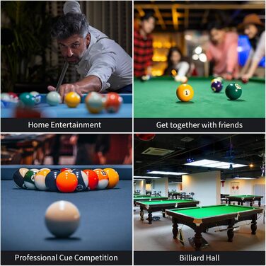 Більярдні кийки Dysdensa з фібергласу та графіту, 147 см, вага 510-595 г