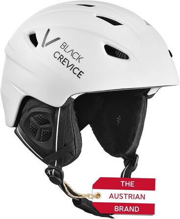 Лижний шолом BLACK CREVICE Streif, ударостійкий, спортивний дизайн, для чоловіків і жінок, сноуборд-шолом, дихаючий, регульований розмір