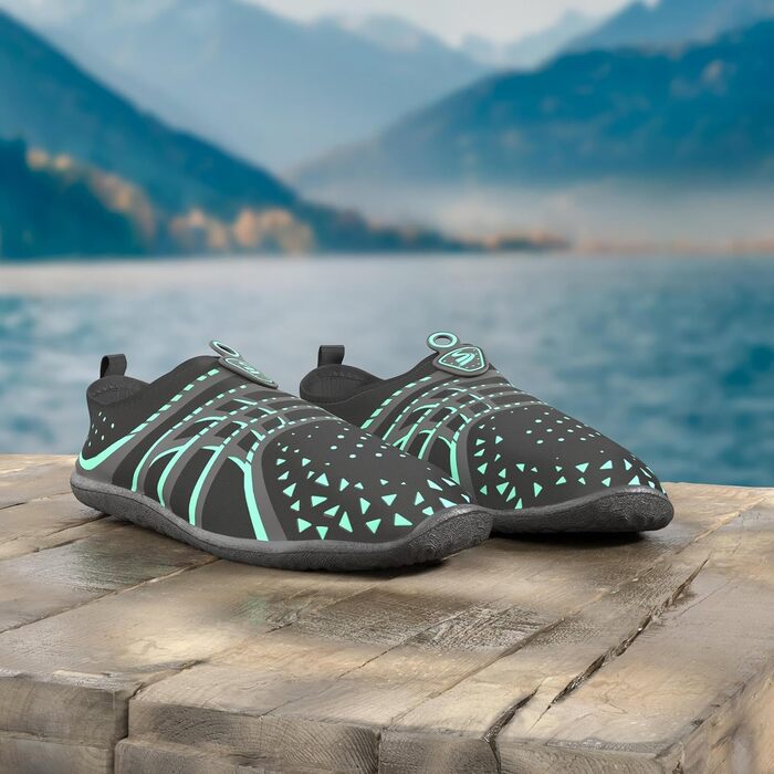 Водні шкарпетки Spesoul для жінок та чоловіків: дихаючі, швидковисихаючі, м'які, для хайкінгу, плавання, пляжу, серфінгу, йоги, спорту, 42/44.5 EU, блакитний