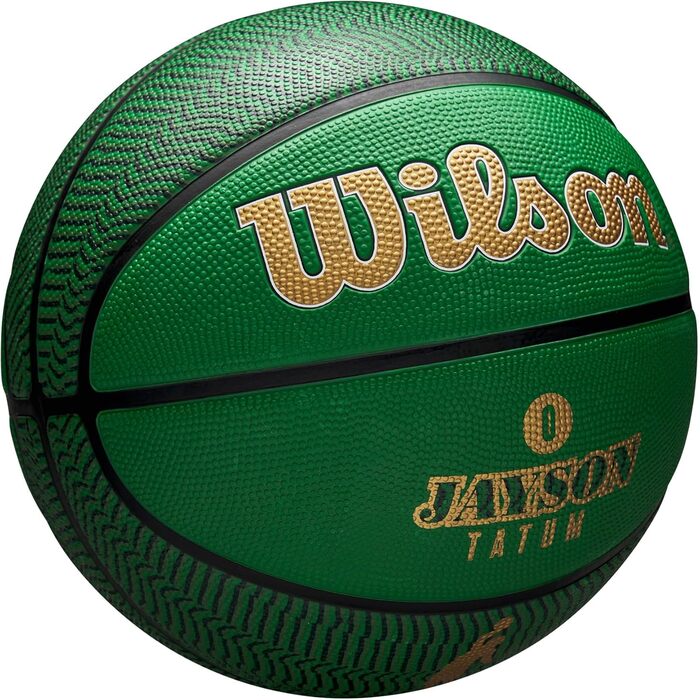 М'яч для баскетболу Wilson NBA Player Icon, розмір 3 та 7, зелений/білий