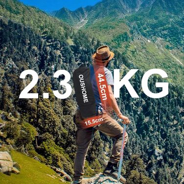 Легке туристичне ліжко для кемпінгу, 160 кг, чорне. Розкладне, портативне, для відпочинку на природі, вдома, в горах, на дачі.