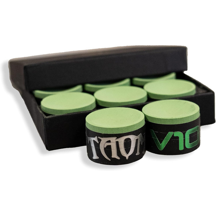 Крейда для більярду TAOM V10, кругла, світло-зелена (1 шт.)