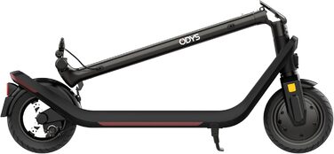 Складаний електросамокат Odys ZETA i10 з допуском до дороги, додатком, запасом ходу 35-50 км, вантажопідйомністю до 140 кг, пневматичними колесами, швидкістю до 20 км/год, подвійною гальмівною системою, дисплеєм, захистом IP55