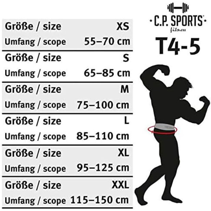 Шкіряний пояс для тренувань C.P. Sports — бодібілдинг, пауерліфтинг, фітнес, чоловічий та жіночий, стандартний або широкий