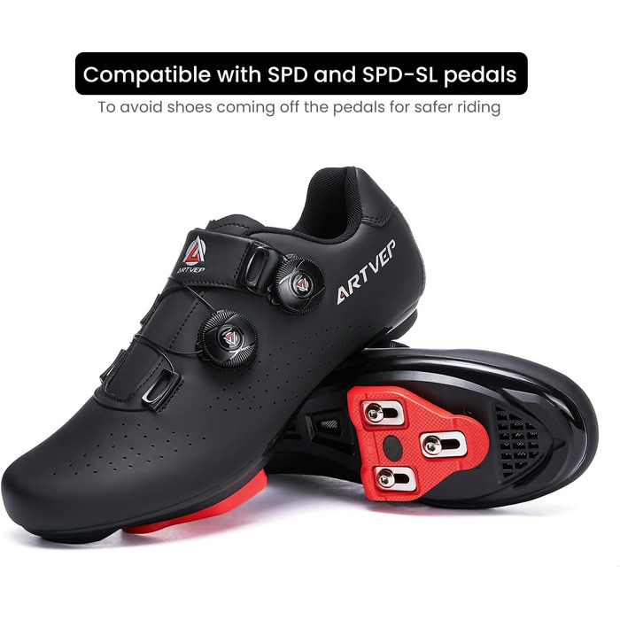 Велотуфлі для їзди на велосипеді: чоловічі та жіночі MTB, сумісні з педалями Look SPD, SPD-SL, Delta Lock, Peloton. Білий колір (45 EU, чорні шипи в комплекті)