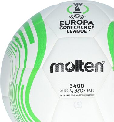 Футбольний м'яч Molten Europe F5C3400, фіолетово-жовтий