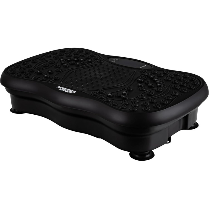 Платформа вібраційна Miweba Sports для дому: масаж, схуднення, фітнес, тренування.. Чорний колір.