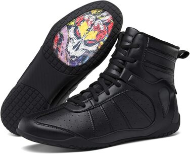 Жіночі боксерські черевики для бодібілдингу, чорні, 38 EU