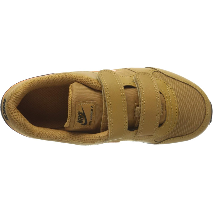 Дитячі кросівки Nike MD Runner 2 для хлопчиків, розмір 29.5 EU, кольори: пшеничний, помаранчевий, чорний, білий