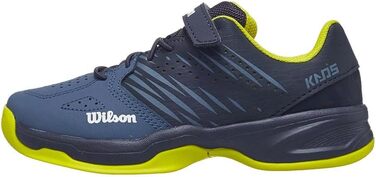 Тенісне взуття Wilson Kinder KAOS для дітей, унісекс, блакитний колір, розмір 28.5 EU, збірка Китай/Індія