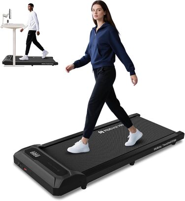 Walking Pad Edge: Компактний біговий тренажер для дому та офісу, 6 км/год, 120 кг, з пультом керування та підтримкою Zwift/Kinomap