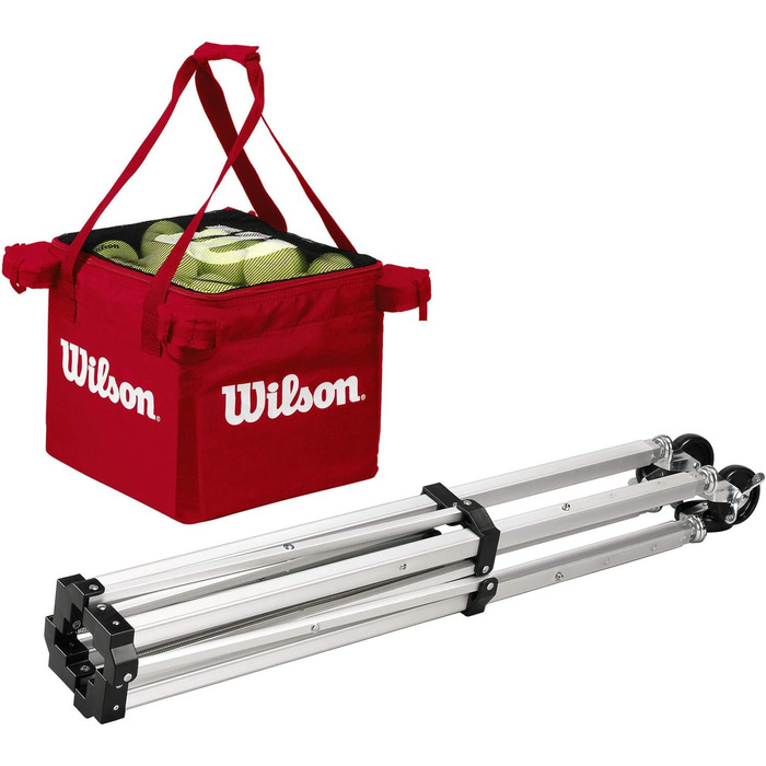 Візок для тенісних м'ячів Wilson Teaching Cart 150, універсальний розмір