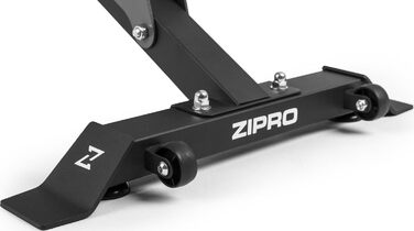 Складана тренувальна лавка Zipro для жиму, фітнесу, багатофункціональна лавка для пресу та гантелей, регульована спинка, для дому та спортзалу