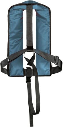 Рятувальний жилет автоматичний 165N з облямівкою, сталево-блакитний