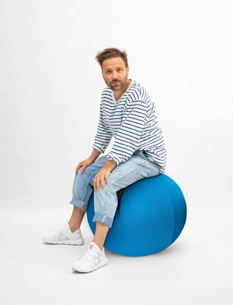 Сидячий м'яч Sitzball з сітчастого матеріалу, 65 см