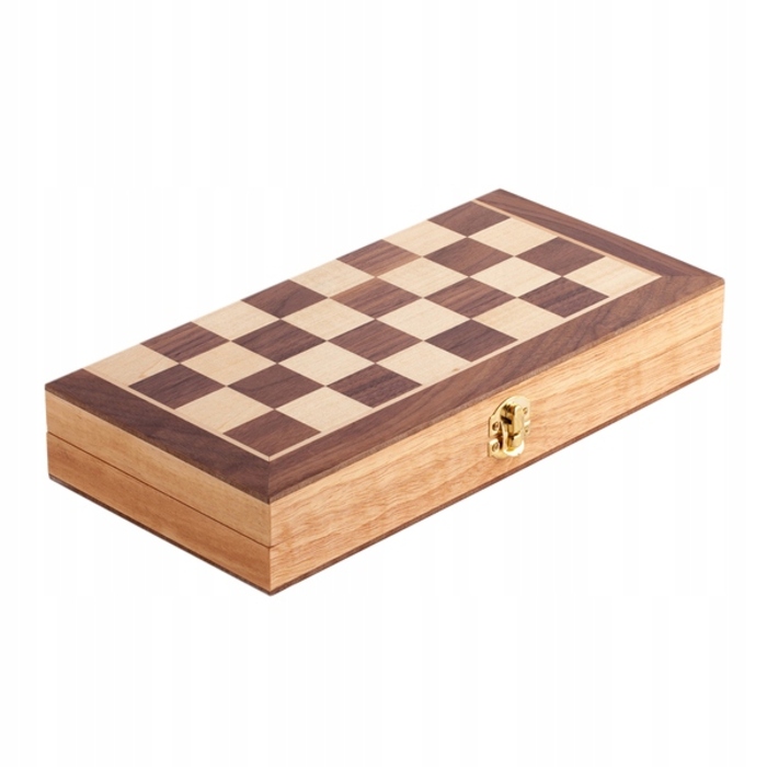 Класичні дерев'яні шахи Karpov Go Green