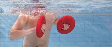 BECO AquaDisc SZ тренувальні диски для аквафітнесу, зелений, пара