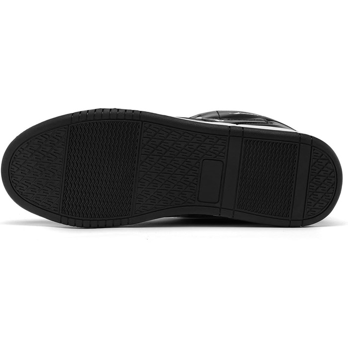 Чоловічі кросівки для бігу High Top, трекінгові черевики, фітнес-кросівки, білі (46 EU, 730 Weiß Schwarz)