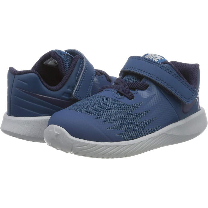 Дитячі кросівки Nike Star Runner TDV для фітнесу, унісекс, кольори: Blue Force, Blackened Blue, Green Abyss