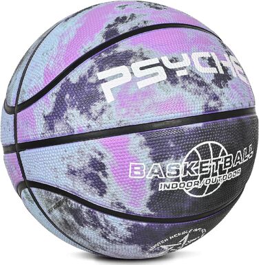 Баскетбольні м'ячі Wuzfully для дітей та дорослих, для гри в приміщенні та на вулиці, фіолетовий колір