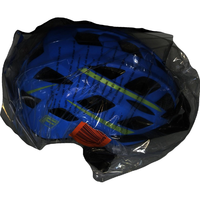 Велосипедний шолом FISCHER Urban Lano L/XL 58-61 см синьо-жовтий для дорослих