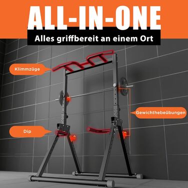 Power Tower DH FitLife: турнік, бруси для віджимань, станція для тренувань | Фітнес-станція для дому | Регульована спинка