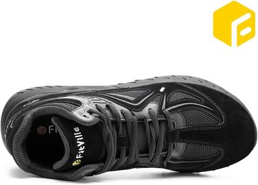 Чоловічі кросівки для бігу FitVille широкі (46 EU) - чорний, зручні, стильні, для ходьби та спорту