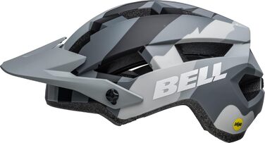 Велошолом Bell Spark 2 MIPS для MTB, матовий сірий-камуфляж, універсальний розмір S/M (50-57 см)