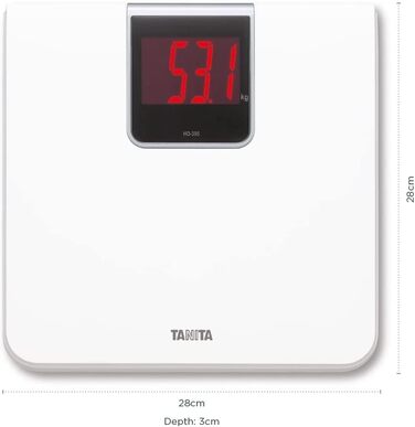 Електронна вага TANITA HD-395 Classic, біла, для людей