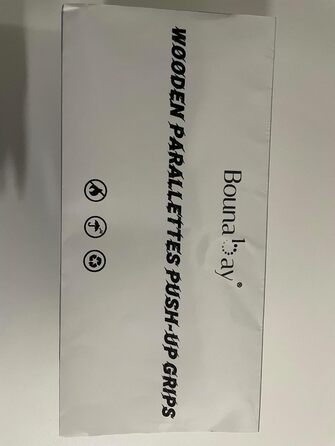 Дерев'яні упори для віджимань Liegestützgriffe, 1 пара – анатомічні паралети для фітнесу, гімнастики, аеробіки, бодібілдингу, нековзкі, довговічні