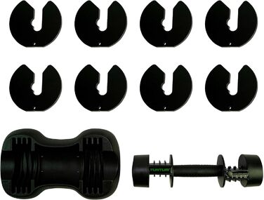 Регульована гантеля Tunturi Selector до 12,5 кг, крок 2,5 кг