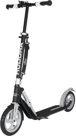 Самокат HUDORA BigWheel Air 230 з ручним гальмом, алюмінієвий, надувні колеса, міський, регулювання висоти, до 120 кг