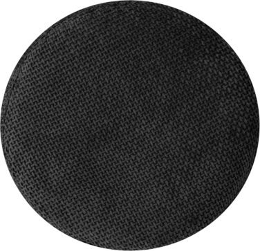 Крісло для медитації Cushy™ Meditationskissen – кругле, 10/15/20 см – з льоноподібної тканини та наповнювачем з пшениці – для медитації та релаксації. Зроблено в Німеччині (20 см, Mythos Black)
