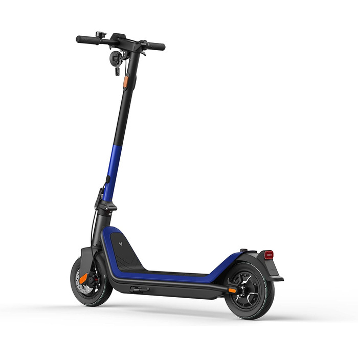 Електросамокат NIU KQi3 Sport з/без дорожньої сертифікації, запас ходу до 40 км, потужність 600 Вт, задній привід, широкі 9,5'' пневматичні шини, велика підніжка, подвійна гальмівна система, IP54, складаний, дисплей, підтримка додатку