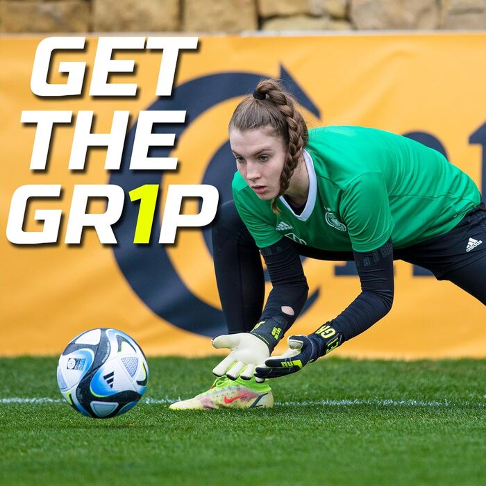 Воротарські рукавички GRIPMODE Torwarthandschuhe Herren Ultra Hybrid 2.0 - ультралегкі рукавички з подовженою зоною захвату та латексним покриттям Griptec® для футболу, розмір 7-11