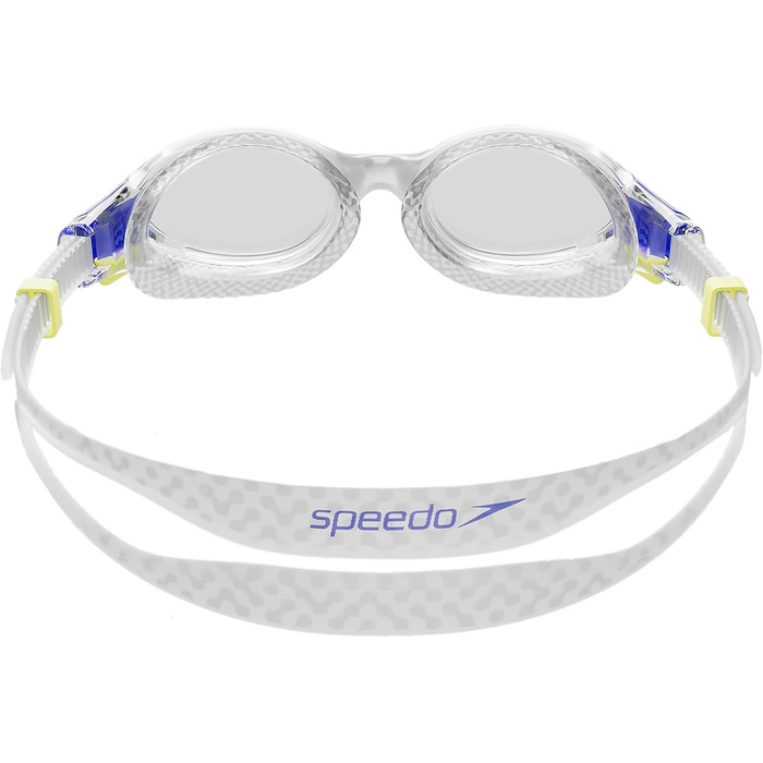 Окуляри для плавання Speedo Biofuse 2.0 | Унісекс, антизапар, водонепроникні, зручні | Clear/True Cobalt/Clear Lens