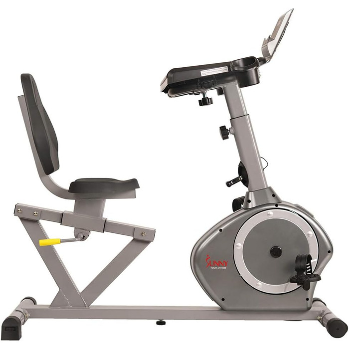 Велотренажер лежачий Sunny Health & Fitness SF-RBD4703 Cabrio, магнітний, для дому