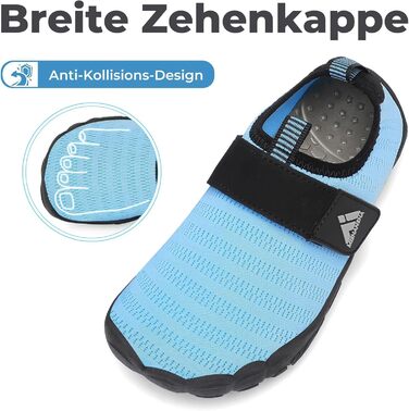 Дитячі шльопанці Mishansha для купання, швидко сохнуть, дихаючі, антиковзні, для дівчаток та хлопчиків, розмір 24-35, блакитні