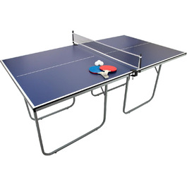Стіл для настільного тенісу Ping-Pong, складаний, комплект: ракетки, м'ячі, сітка, багатофункціональний