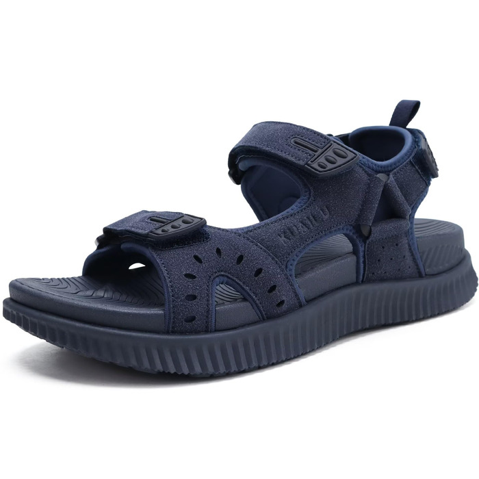 Чоловічі сандалі KuaiLu для трекінгу та відпочинку, ортопедичні, сині, розмір 42 EU