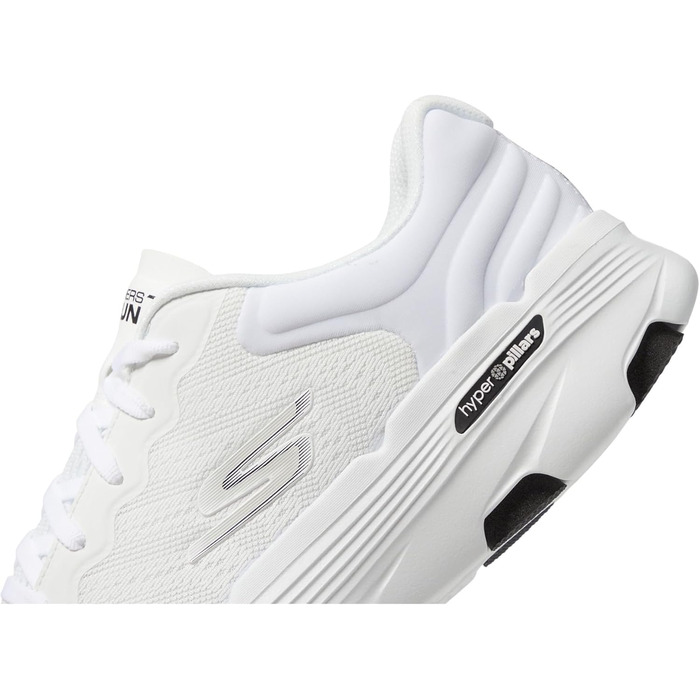 Кросівки Skechers Driven GO Run 7.0 ANGETRIEBEN жіночі, 39 EU, білий текстиль, чорна окантовка