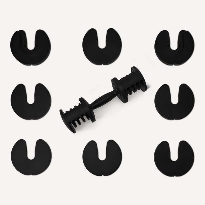 Штангі з регулюванням ваги Amazon Basics 12 кг